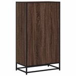 vidaXL Bibliothèque chêne marron 60x35x107 5 cm bois d'ingénierie