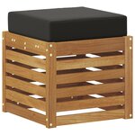 vidaXL Banc de jardin Bois d'Acacia Massif Naturel