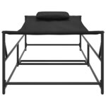 vidaXL Transat Anthracite 200 x 74 x 73 cm Textilène  acier