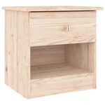 vidaXL Table de chevet ALTA 41x35x41 cm bois de pin massif