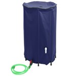 vidaXL Réservoir d'eau avec robinet pliable 250 L PVC