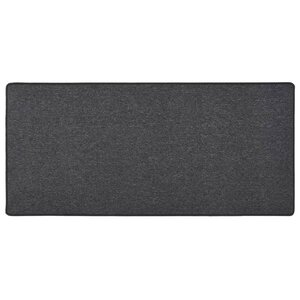 vidaXL Tapis de couloir Anthracite 80x150 cm