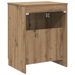 vidaXL Armoire de salle de bain Chêne artisanal 54 x 41 x 70 cm