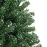 vidaXL Sapin de Noël artificiel à charnières avec support vert 180 cm