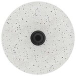 vidaXL Pied de parasol Blanc et Noir 45 x 45 x 40 cm Béton et Métal