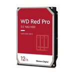 WD Red™ Pro - Disque dur Interne NAS - 12To - 7200 tr/min - 3.5 (WD121KFBX)