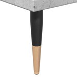 vidaXL Armoire de salle de bain gris béton 30x30x100 cm