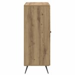 vidaXL Buffet Chêne artisanal 66 x 34 5 x 90 cm Bois d'ingénierie