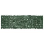 vidaXL Écran de balcon avec feuilles vert foncé 500x150 cm