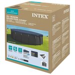 INTEX Couverture de piscine INTEX Ø610 x 20 cm Rond PVC  PET