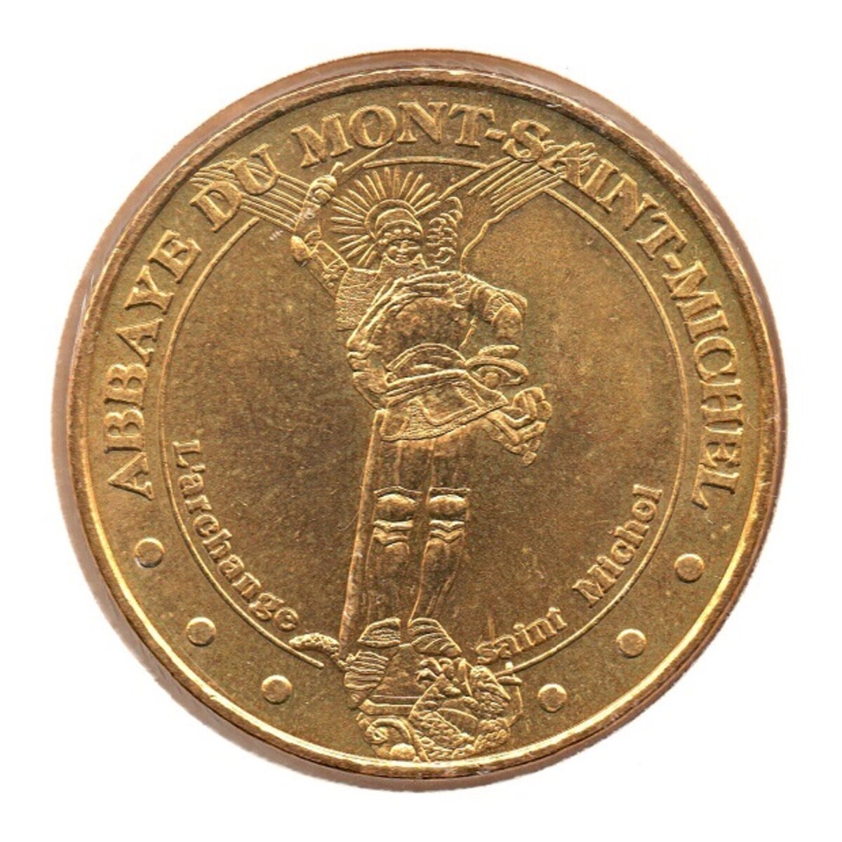 Lot de 2 Médailles Mont-Saint-Michel par la monnaie de Paris - Collection