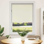 vidaXL Store roulant 80 x 175 cm Blanc cassé