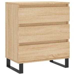 vidaXL Buffet Chêne sonoma 60x35x70 cm Bois d'ingénierie