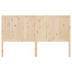 vidaXL Tête de lit 205 5x4x100 cm Bois massif de pin