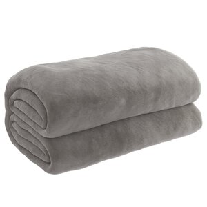 vidaXL Couverture lestée avec housse Gris 120x180 cm 9 kg Tissu