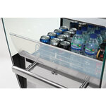 Vitrine réfrigérée murale - 220 l - polar - r290 - acier inoxydable220