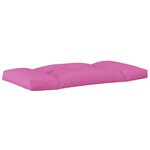 vidaXL Coussins de palette lot de 3 rose tissu Oxford