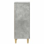 vidaXL Armoire à tiroirs Gris béton 33 x 34 5 x 90 cm