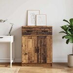 vidaXL Buffet Bois ancien 66 x 34 5 x 87 cm Bois d'ingénierie