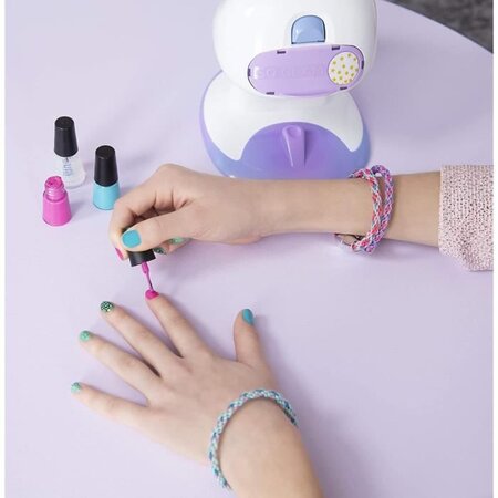 Cool maker - go glam nail stamper salon - machine a manucure pédicure avec  5 motifs et vernis inclus - 6054791 - jouet enfant 8 ans - La Poste