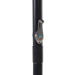 vidaXL Parasol d'extérieur avec poteau en aluminium 500 cm Taupe