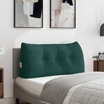 vidaXL Coussin de Dos Vert foncé 100 x 24 x 50 cm tissu