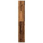 vidaXL Bibliothèque vieux bois 80x30x189 cm bois d'ingénierie