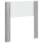 vidaXL Tête de lit Sonoma gris PB