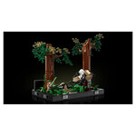 75353 ® Star Wars Diorama de la course-poursuite en speeder sur endor