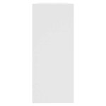 vidaXL Bibliothèque/Séparateur de pièce Blanc 100x30x72 cm