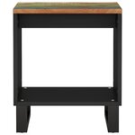vidaXL Table basse 40x31x46 cm Bois de récupération et d'ingénierie