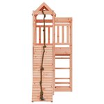 vidaXL Maisonnette de jeu avec mur d'escalade bois massif Douglas