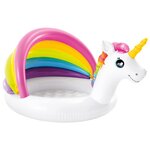Intex Piscine pour bébé Forme de licorne 127x102x69 cm