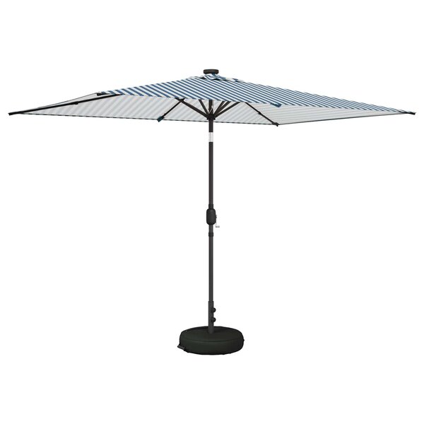 vidaXL Parasol de jardin avec lumières LED et base 200 x 300 cm