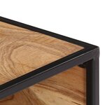 vidaXL Table basse 70x70x32 cm Bois solide d'acacia