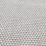 vidaXL Tapis de surface HUARTE Crème et gris 200 x 200 cm Polyester