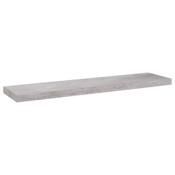 vidaXL Étagère murale flottante Gris béton 90x23 5x3 8 cm MDF