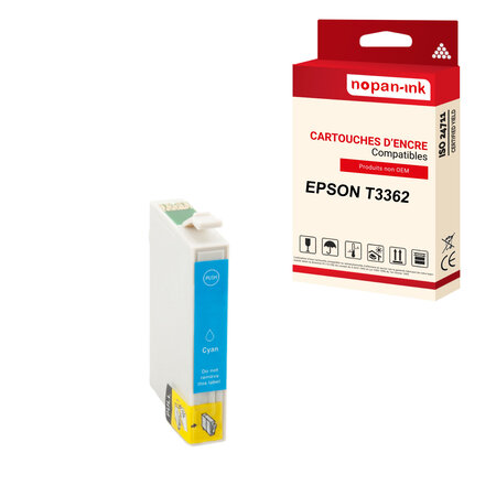 Nopan-ink - x1 cartouche epson t3362 xl t3362xl compatible