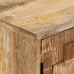 vidaXL Buffet 110x30x70 cm bois massif de manguier