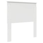 vidaXL Tête de lit Blanc brillant 75 cm Bois d'ingénierie