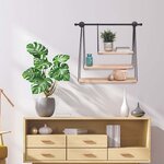 Etagère filaire murale balencelle 67.5 x 62 cm