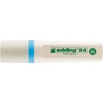 Surligneur Ecoline 24 Bleu clair Pointe Biseautée 2-5 mm x 5 EDDING