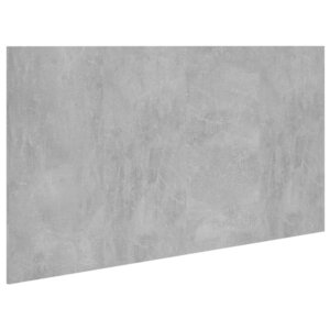 vidaXL Tête de lit Gris béton 160x1 5x80 cm Bois d'ingénierie