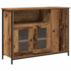 vidaXL Buffet Bois ancien 100 x 35 x 75 cm