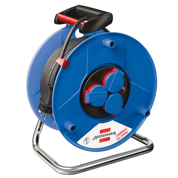 Enrouleur électrique 3 prises 40 m h07rn-f3g1 5 brennenstuhl