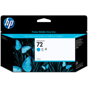 Hp 72 cartouche d'encre d'origine cyan vivera 130 ml hp