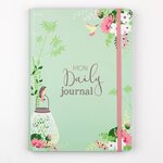 Carnet bullet journal bien-être fleuri - draeger paris