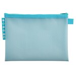 Pochette À Fermeture Éclair En Plastique Souple Chromaline Pastel - A5 - Couleurs Assorties - X 12 - Exacompta