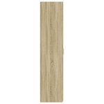 vidaXL Buffet haut chêne sonoma 50x42 5x185 cm bois d'ingénierie