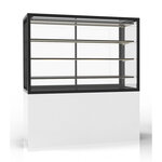 Vitrine réfrigérée extra large avec base série integra 3 niveaux - 1200x1400 mm - sayl -  -